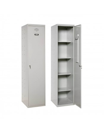 Metal cabinet for cleaning products