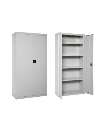 High-capacity multipurpose metal cabinet