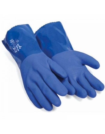 PVC glove for chemical risk and food industry (666VI)