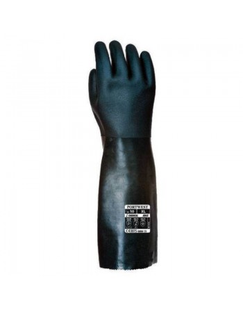 Long gloves with chemical protection (45 cm)