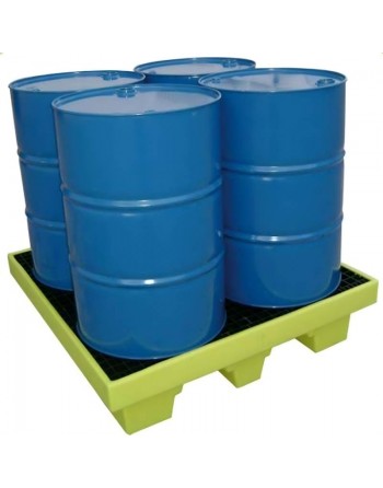 Polyethylene bin for 4 x 205L drums