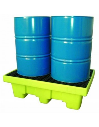 Polyethylene container for 2 x 205L drums